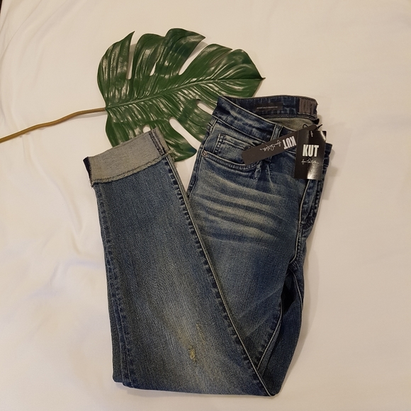 NWT KUT FROM THE KLOTH Asher Ankle Jeans 2 - Picture 4 of 8